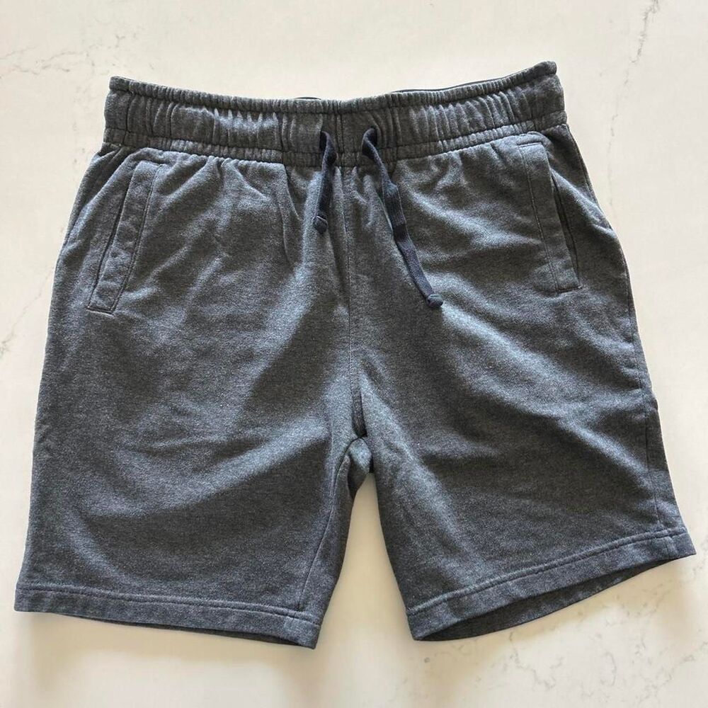 Buffalo-david-bitton Men's Grey and Blue Shorts